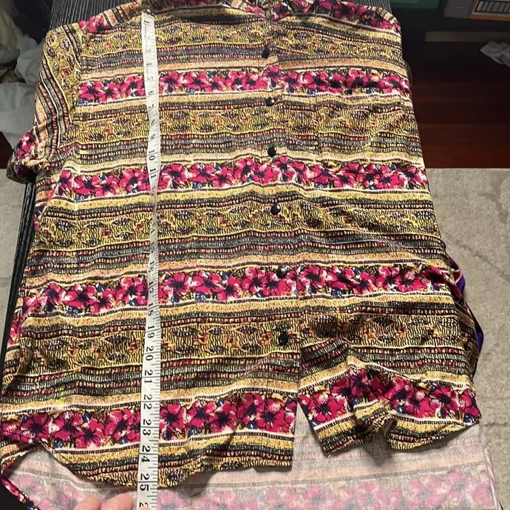 Vintage 90’s Lauren Brooke Tropical Print Resort Wear Matching Short Set